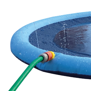 Wasserspielmatte splash blau 150cm