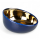 Futternapf Stone Obliq blau/gold